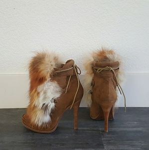 Faux Fur Ankle Boot
